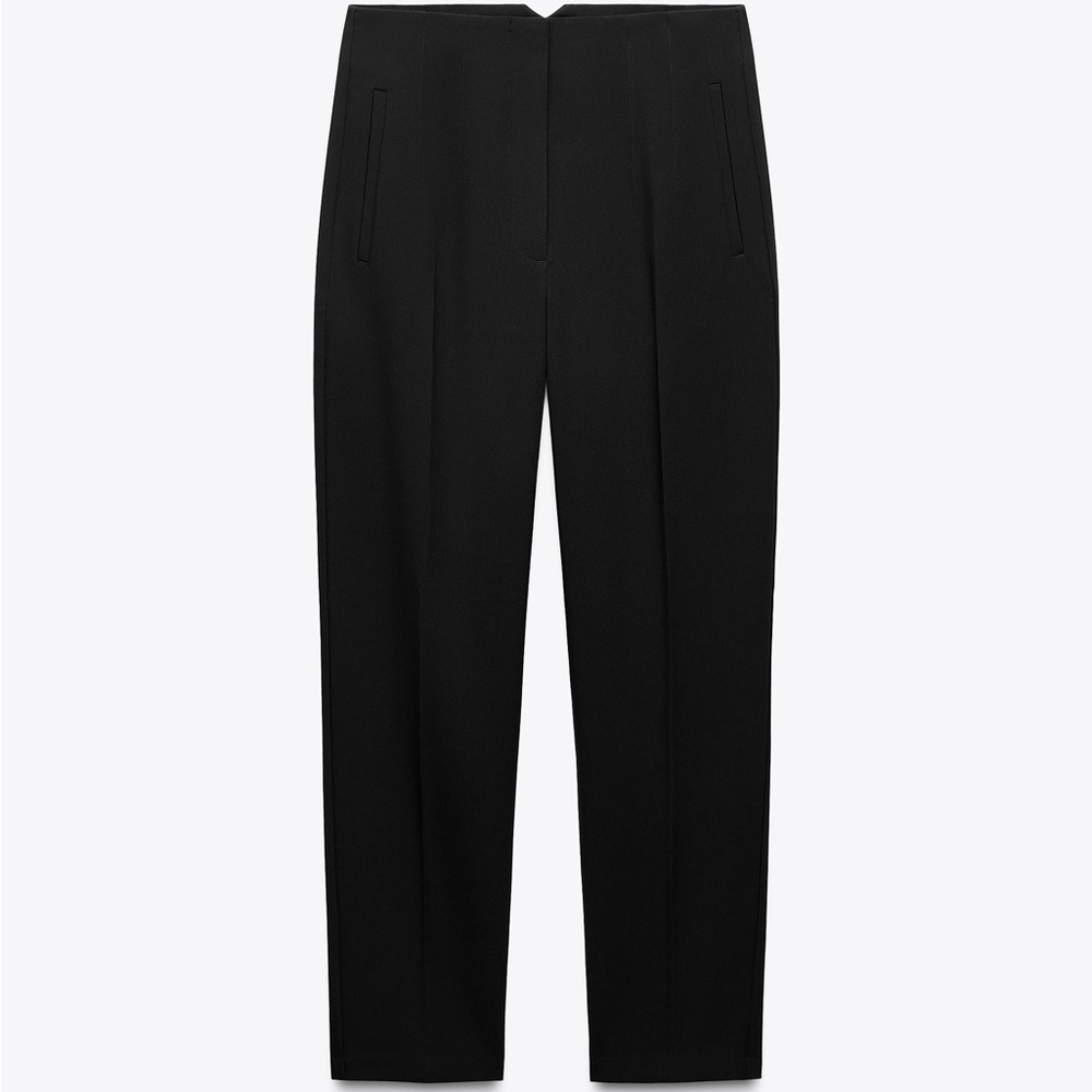Zara Black High Waisted Pants